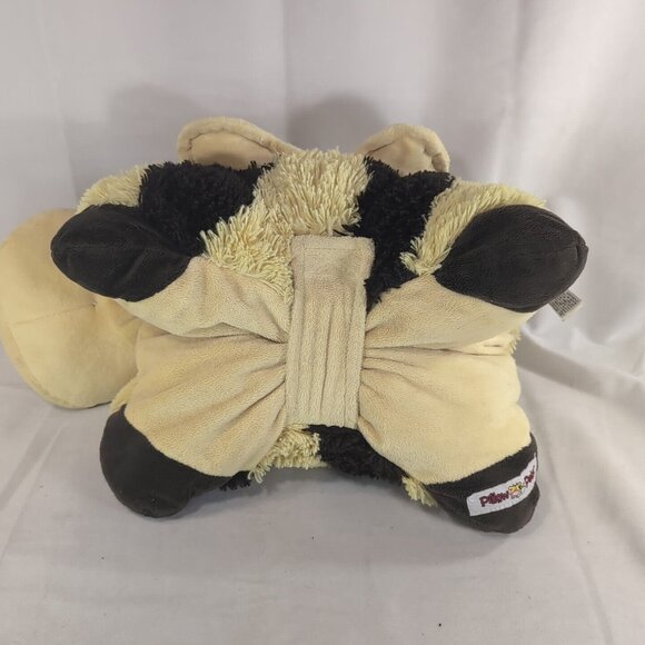 Pillow Pets 2010 Bumblebee Bumbly Bee Yellow Brown Stripes Plush Stuffed Animal - Picture 4 of 11